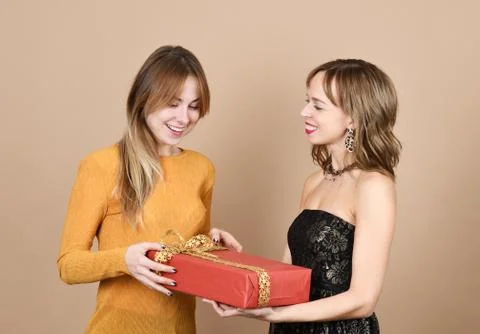 Holiday present Stock Photos
