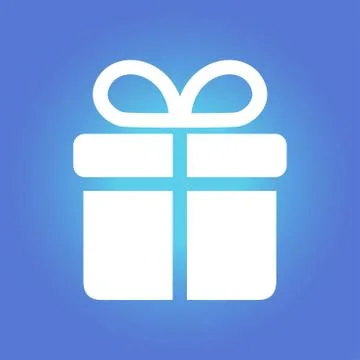 Holiday presents symbol Illustrazione stock