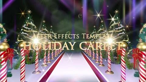 Holiday Red Carpet - AE CS4 Stock After Effects