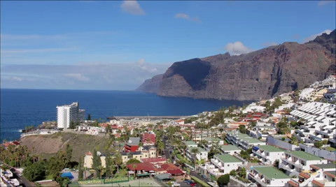 Holiday resort hyper lapse (moving time lapse) Video stock 34314256
