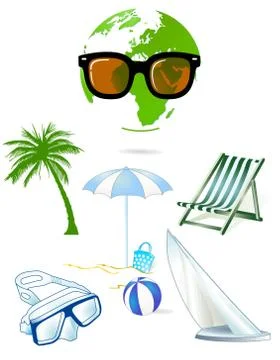 Holiday scenarize Stock Illustration