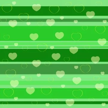 Holiday seamless pattern green Stock Illustration