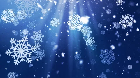 Holiday Snowflake Dark 3– Loopable Background Stock-Footage 52511717