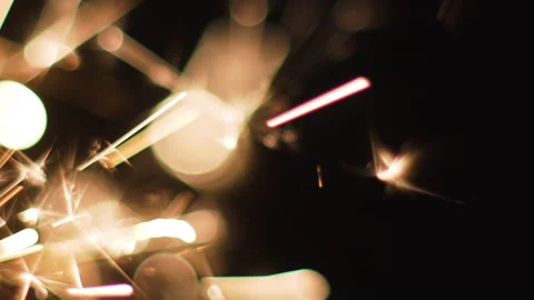Holiday sparks Stock Footage 162613352