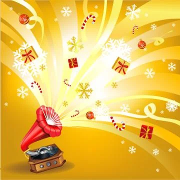 Holiday splash Stock Illustration