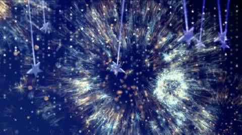 Holiday swing star background 4 Stock Footage 8995770