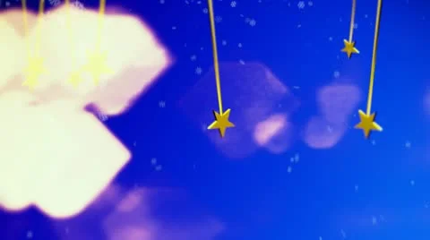 Holiday swing star background 9 Stock Footage 8995790