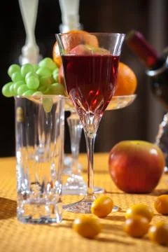 Holiday table Stock Photos