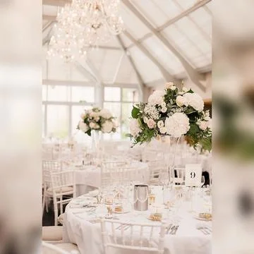 Holiday tables Stock Photos