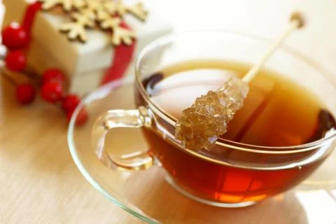 Holiday tea Stock Photos