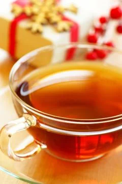 Holiday tea Stock Photos