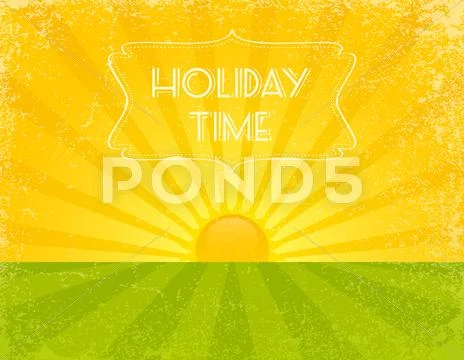 Holiday time Stock Illustration