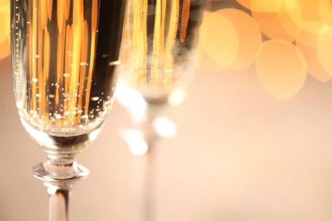 Holiday toast background Stock Photos