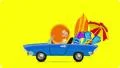 Holiday Traveling by car, stop motion. HD Footage