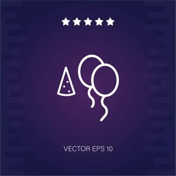 Holiday vector icon Stock Illustration