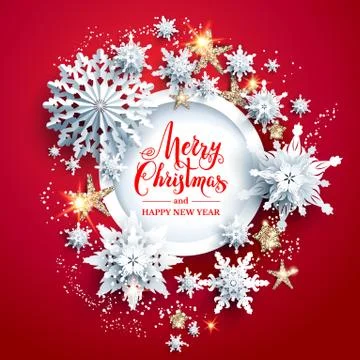 Holiday winter design Stock Illustration