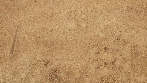 Holiday Written to the Sand Stock Footage 75412954