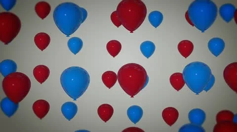 Holidays balloon party Stock Footage
