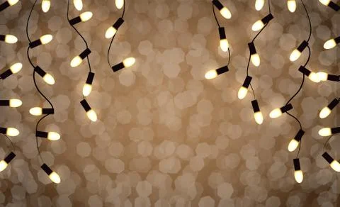 Holidays garlands light Stock Illustration