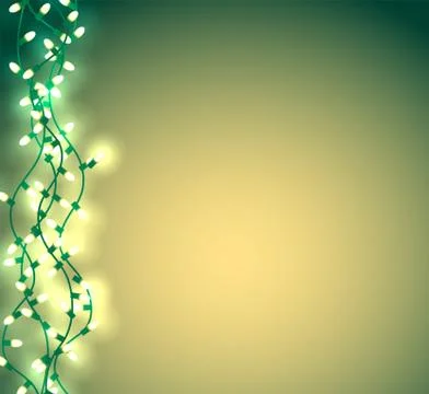 Holidays garlands light Stock Illustration