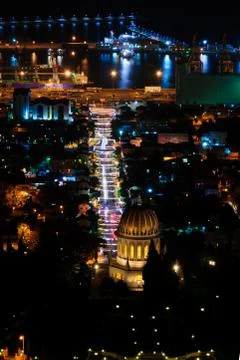 Holidays in Haifa Stock Photos