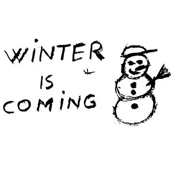 Holidays handwritten text message for Christmas and new year 스톡 일러스트