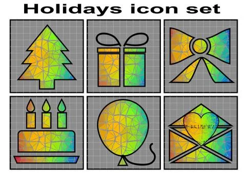 Holidays icon Stock Illustration