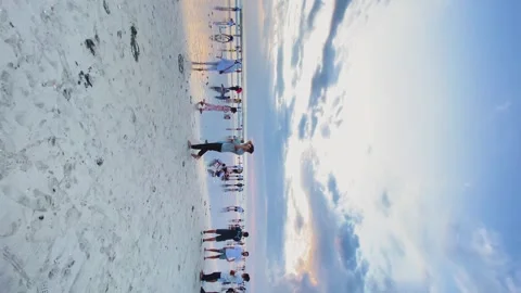 Holidays in Kuta Bali. Stock Footage 258714685