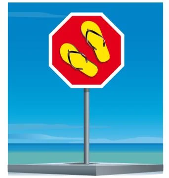 Holidays Signal Stock Illustration