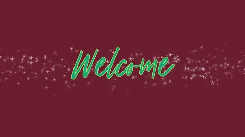 Holidays Welcome Title Graphics Background Stock Footage 143022472