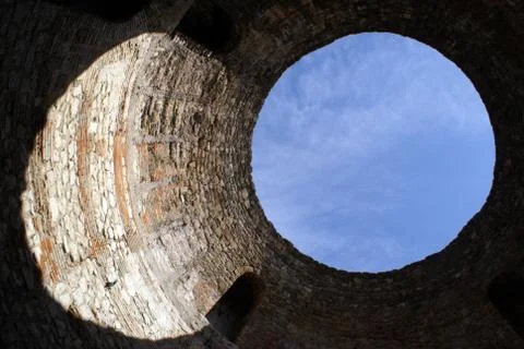 Holl in dome Stock Photos