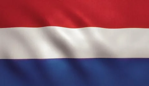 Holland Flag Stock Illustration