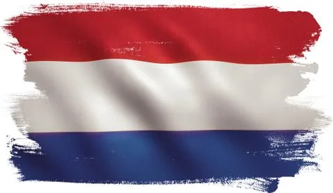 Holland Flag Stock Illustration
