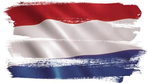 Holland Flag Stock Illustration