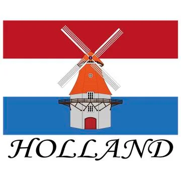 Holland Stock Illustration