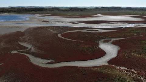 Holland , Texel . Drone Video stock 116553732