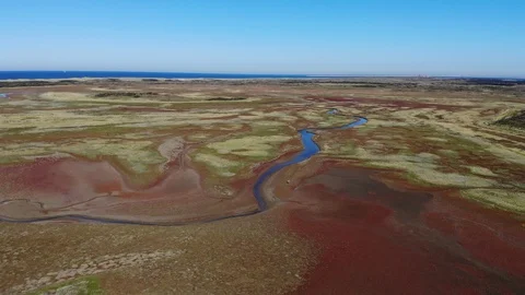 Holland , Texel . Drone Stock Footage 116553936