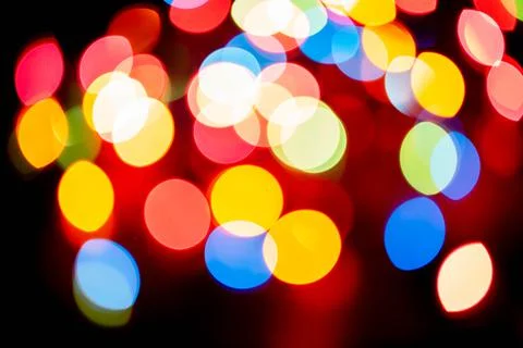 Holliday bokeh background Stockfoto's