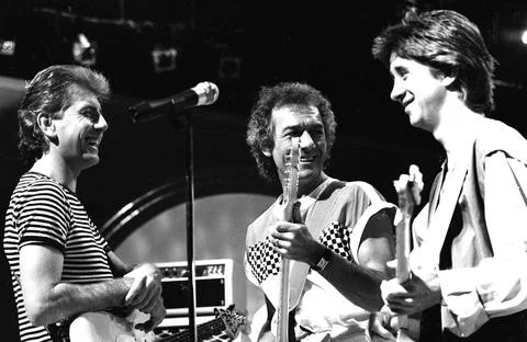 The Hollies perform on Solid Gold in 1983 Credit: Ron Wolfson / MediaPunch Stock Photos