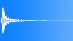 Hollow metal barrel: hit, impact, drum cask, slow vibration, bump - V1 Sound Effect