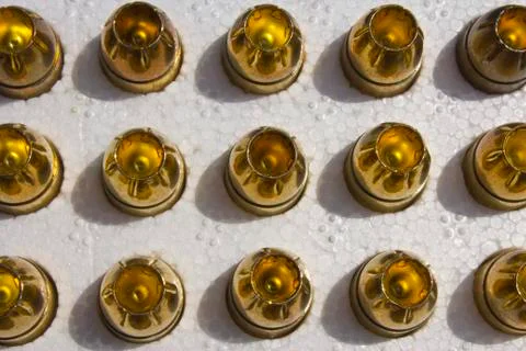 Hollow point bullets Stock Photos