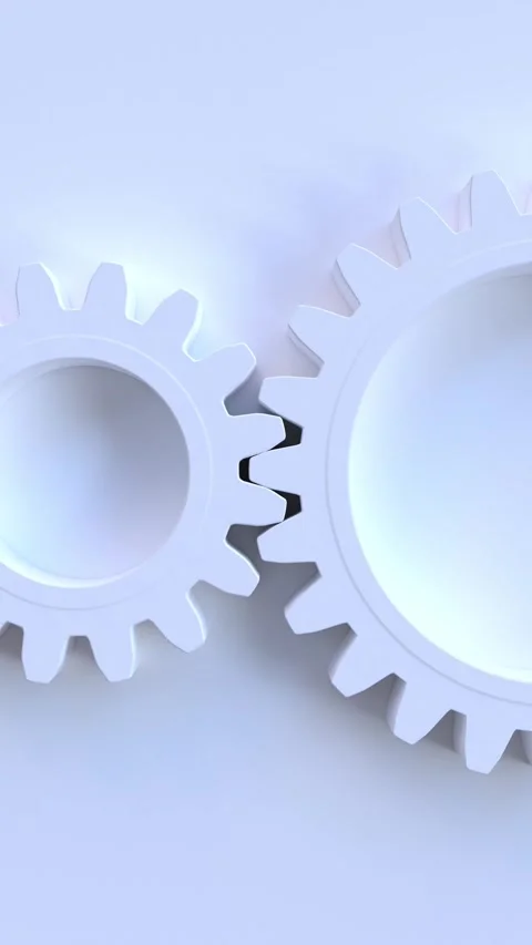 Hollowed Gears Stock Footage 340442478