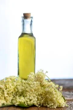 Hollunder syrup Stock Photos