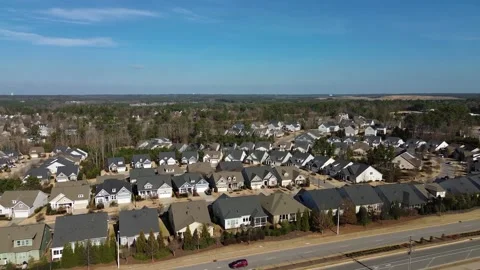 Holly Springs Housing Development Stock Footage 328534756
