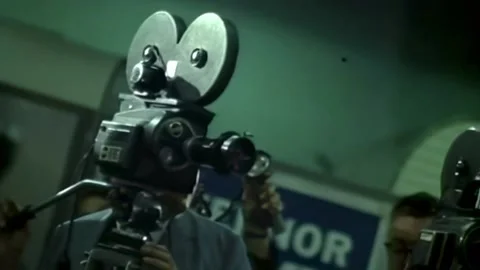 HOLLYWOOD - 1967 - In this documentary, Frank Sinatra and Dean Martin are shown Stock Footage 325210407