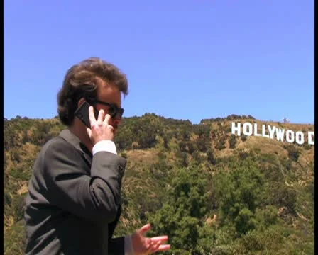 Hollywood agent V6 - PAL Video stock 12061744
