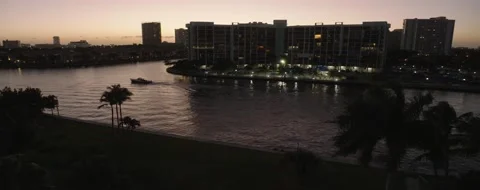 Hollywood beach 1 Video stock 233466716