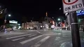 Hollywood Blvd Dolly Shot of Scramble Crosswalk at Highland Ave 4k or 4k+ Resolution