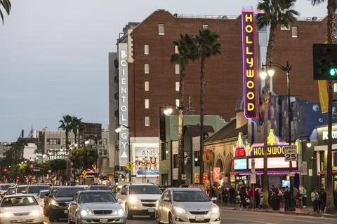 Hollywood Blvd Stock Photos