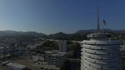 Hollywood Blvd Sunset Stock Footage 160149373